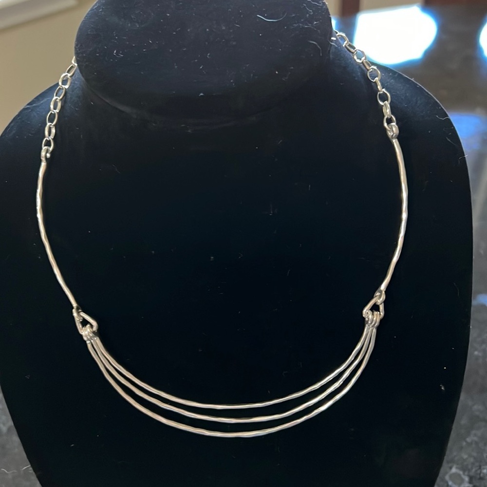 Silpada 3 tier necklace